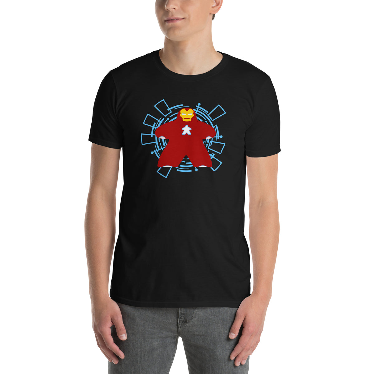 Iron Meeple Board Game T-Shirt