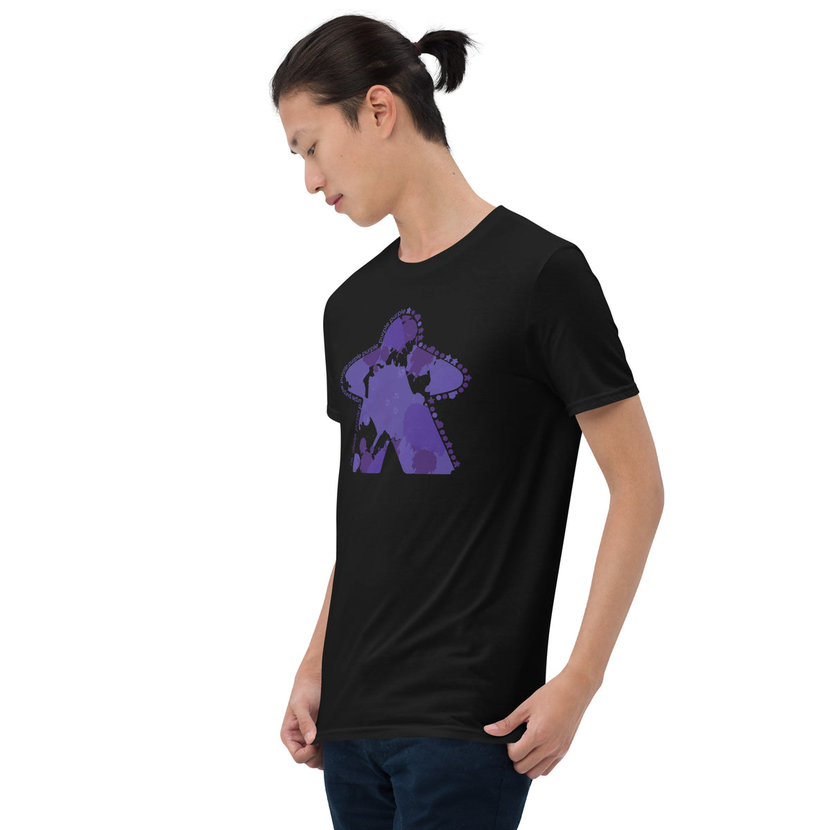 I&#39;m Always Purple Meeple Board Game T-Shirt