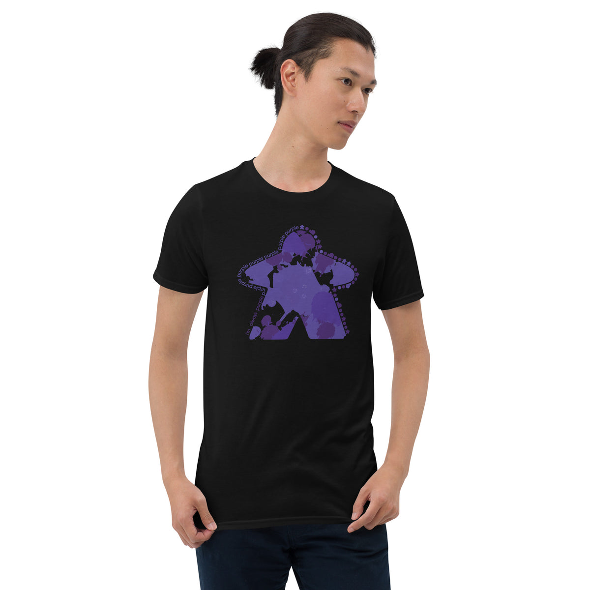 I&#39;m Always Purple Meeple Board Game T-Shirt