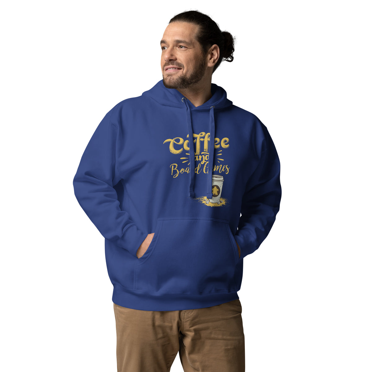 Coffee &amp; Board Games To Go Pullover Hoodie