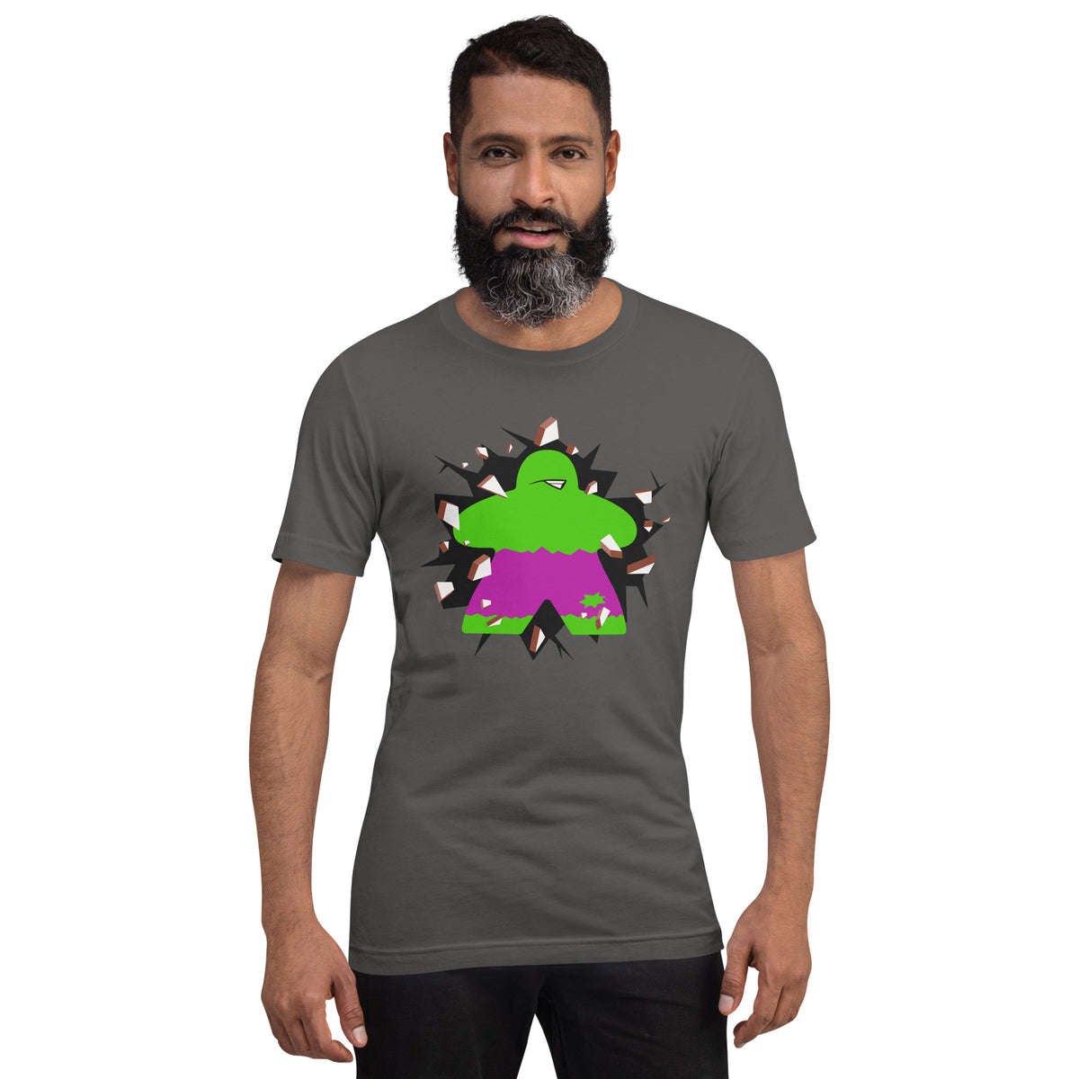 Meeple SMASH! Board Game T-Shirt