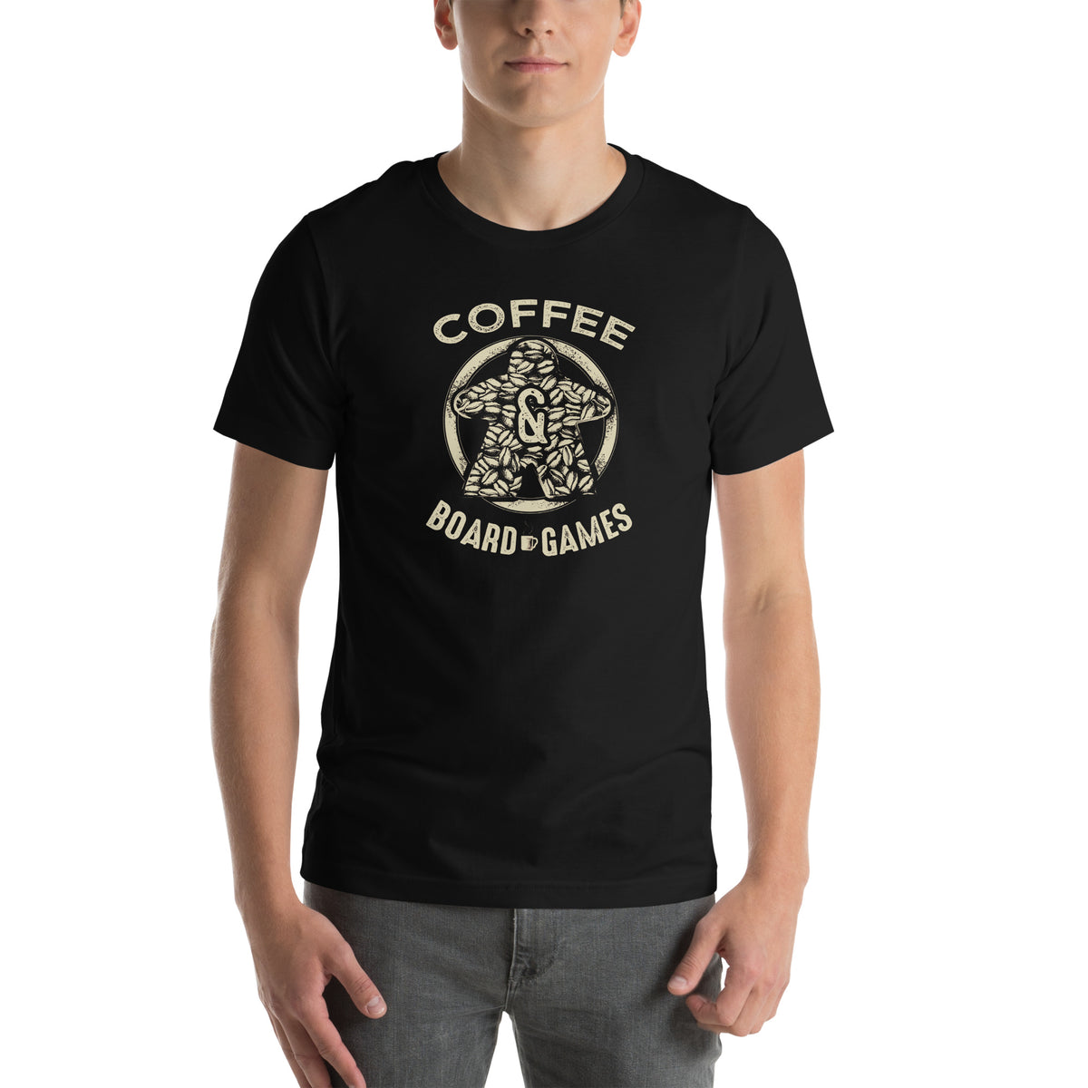 Coffee Bean Meeple Board Game T-Shirt
