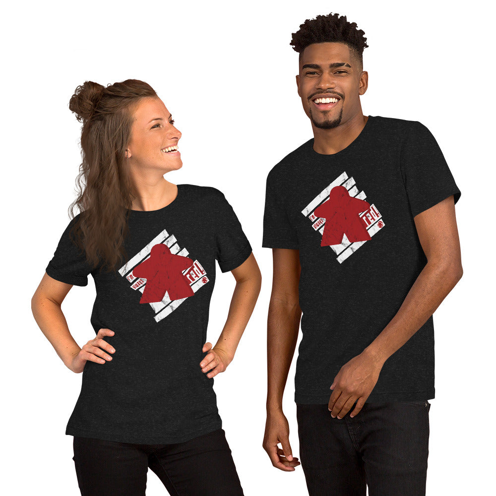 I&#39;m Always Red Meeple Board Game T-Shirt