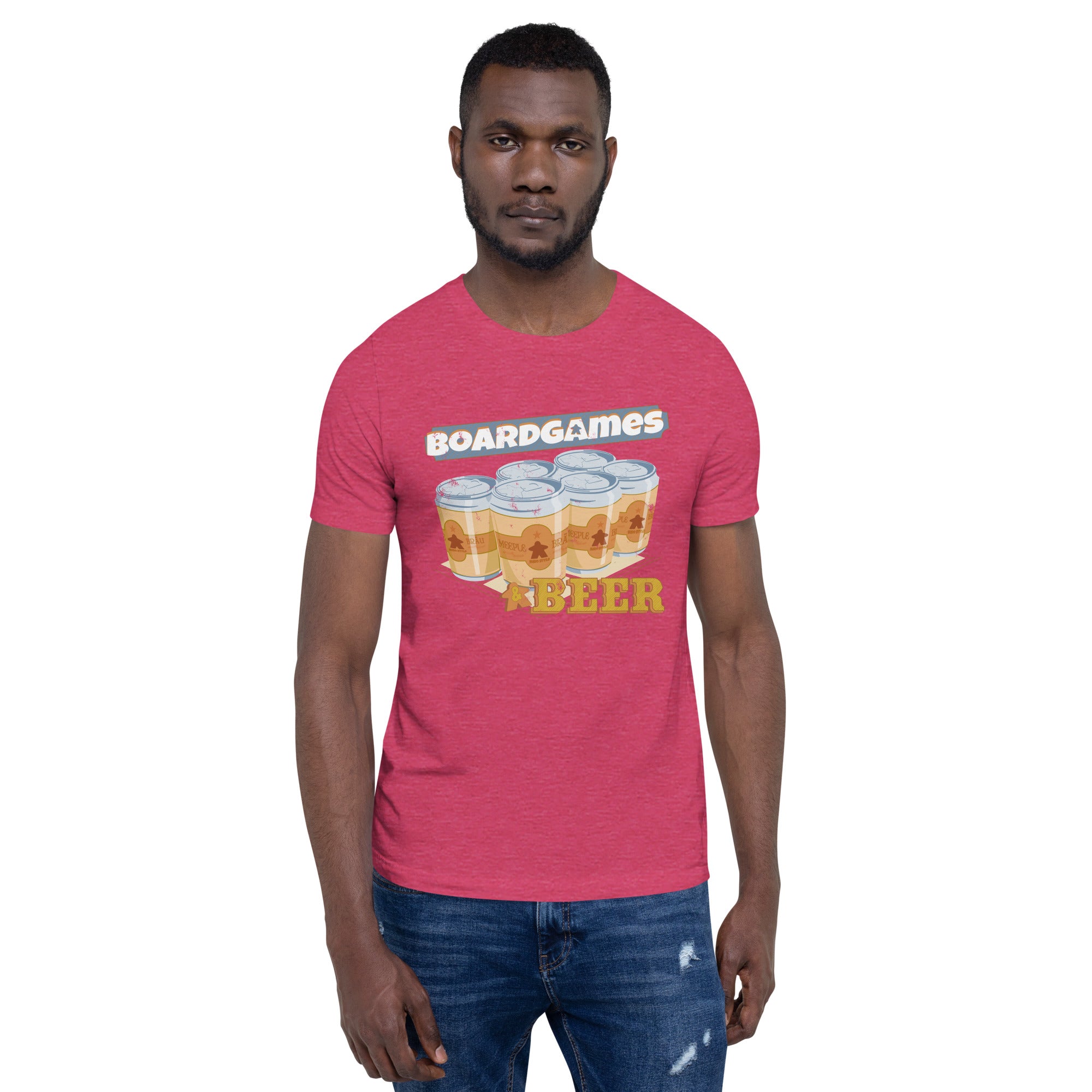 Boardgames and Beer T-Shirt - Meeple Shirts
