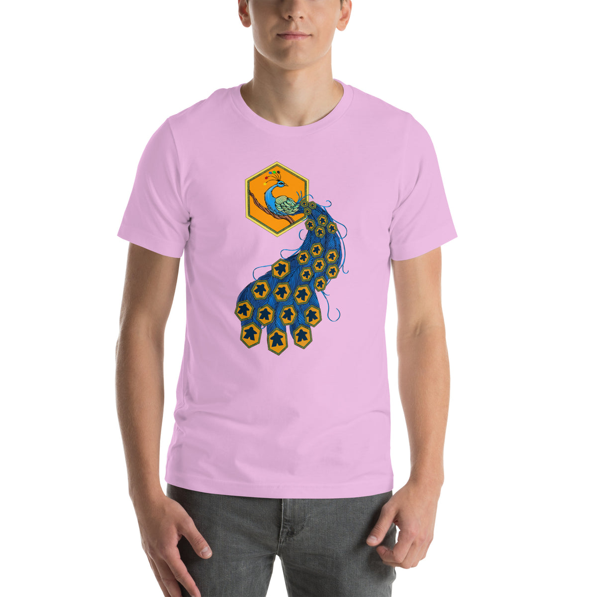 Meeple Cock Board Game T-Shirt
