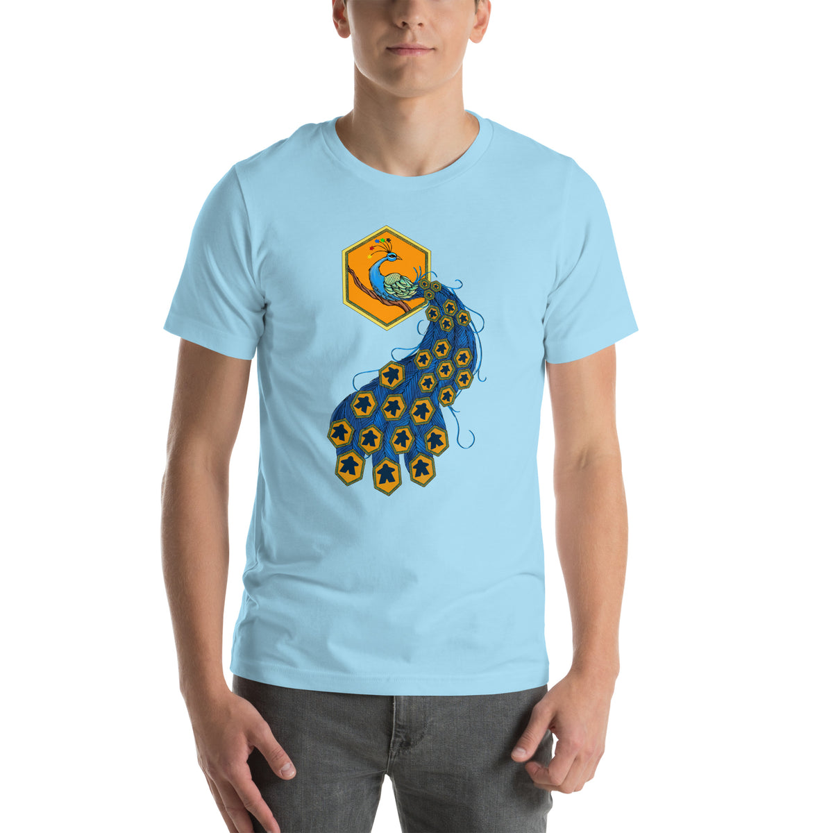 Meeple Cock Board Game T-Shirt