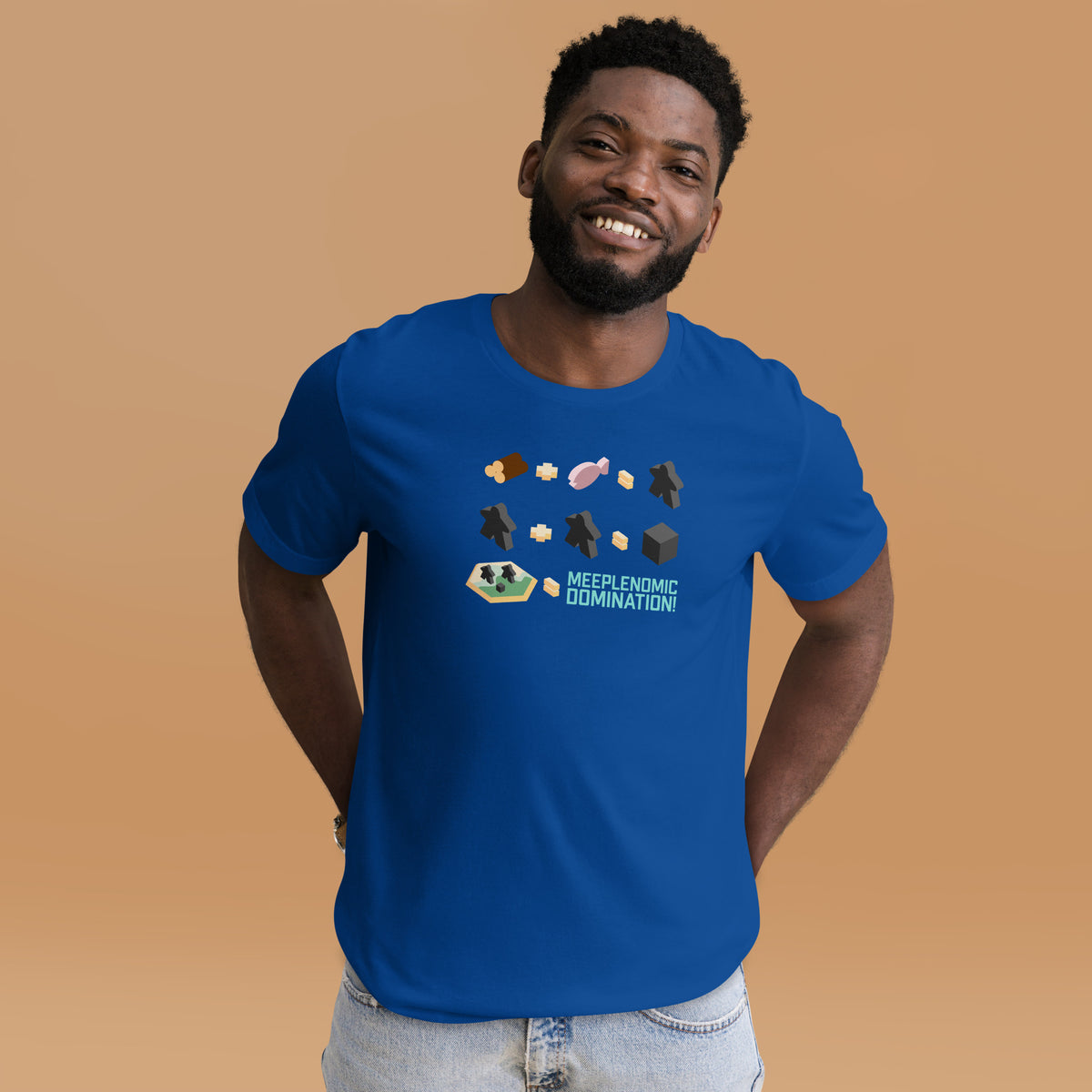 Meeplenomic Domination Meeple T-Shirt