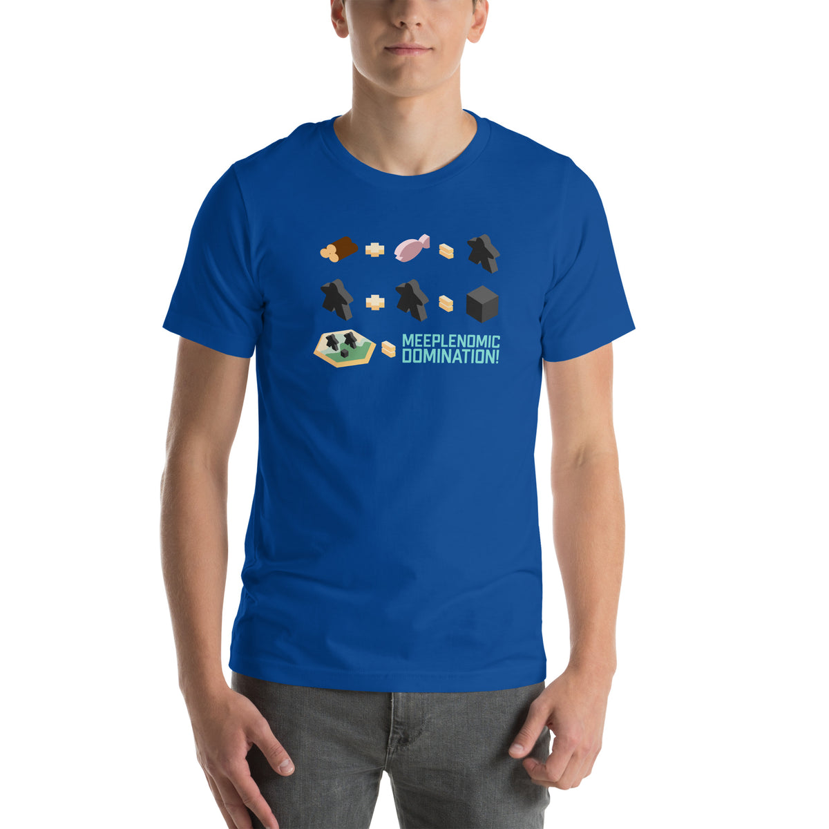 Meeplenomic Domination Meeple T-Shirt