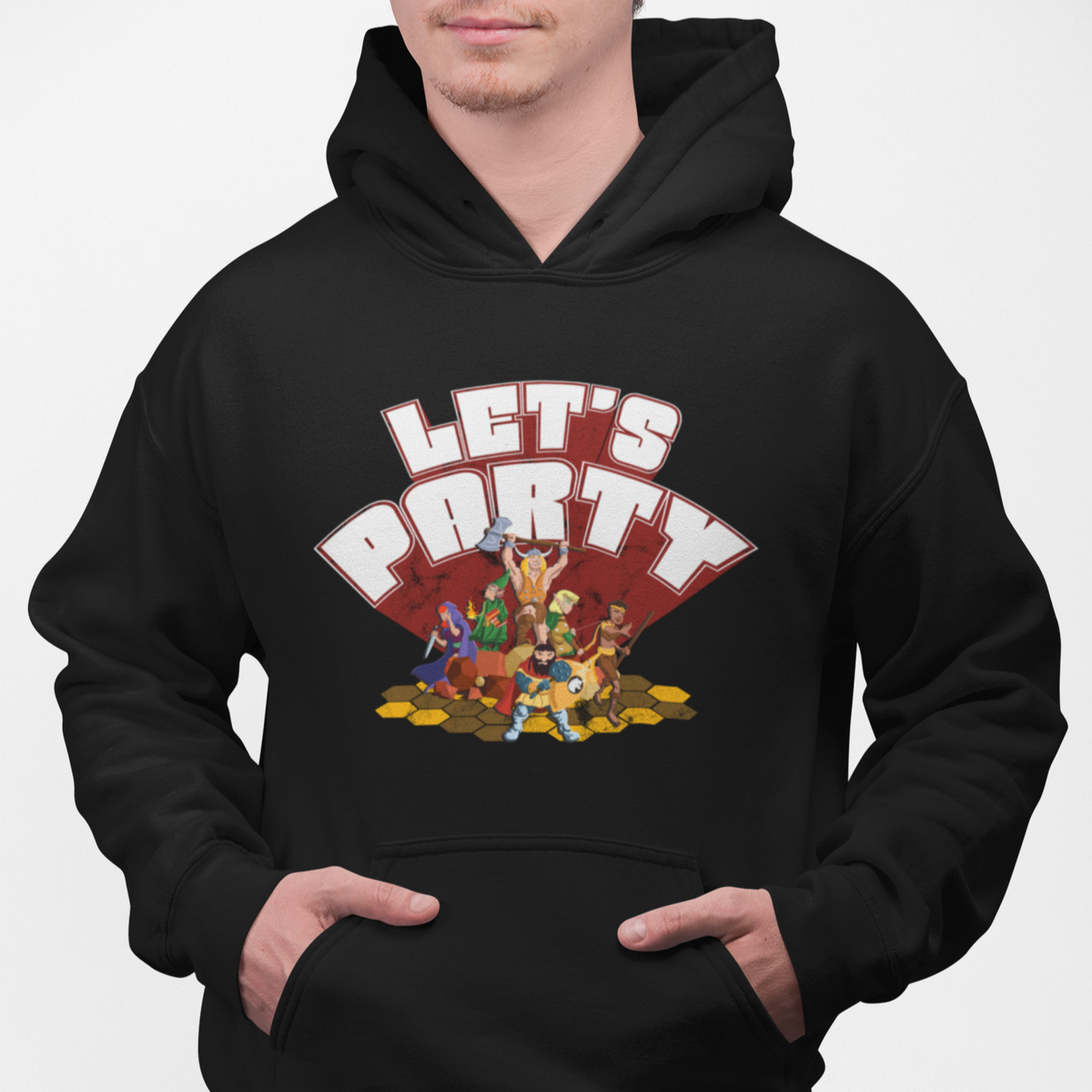 Let&#39;s Party Roleplaying Game Pullover Hoodie