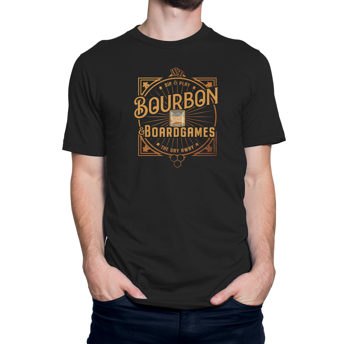 Bourbon and Boardgames T-Shirt