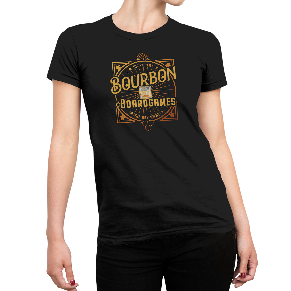 Bourbon and Boardgames T-Shirt
