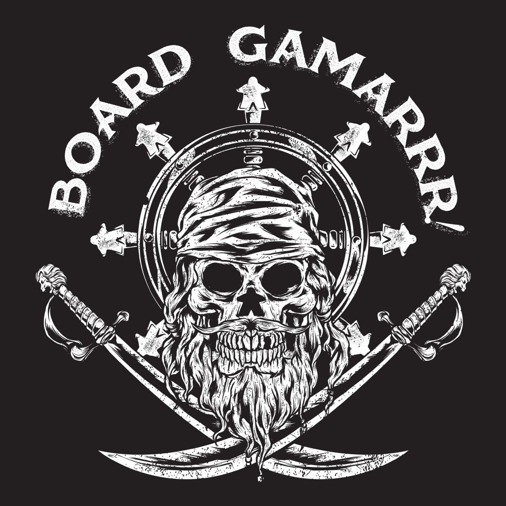 Board Game - Captain Meeple - Pirate tee