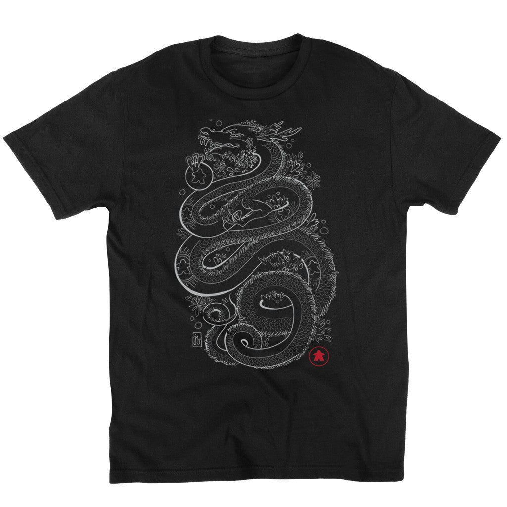Dragon With The Meeple Tattoos - Board Game t shirt unisex