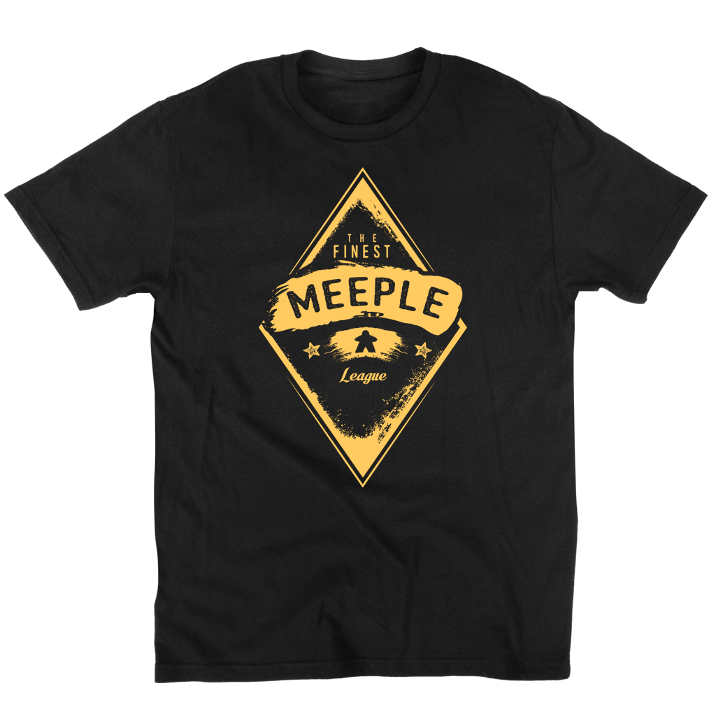 Finest Meeple League - Board Game t shirt unisex