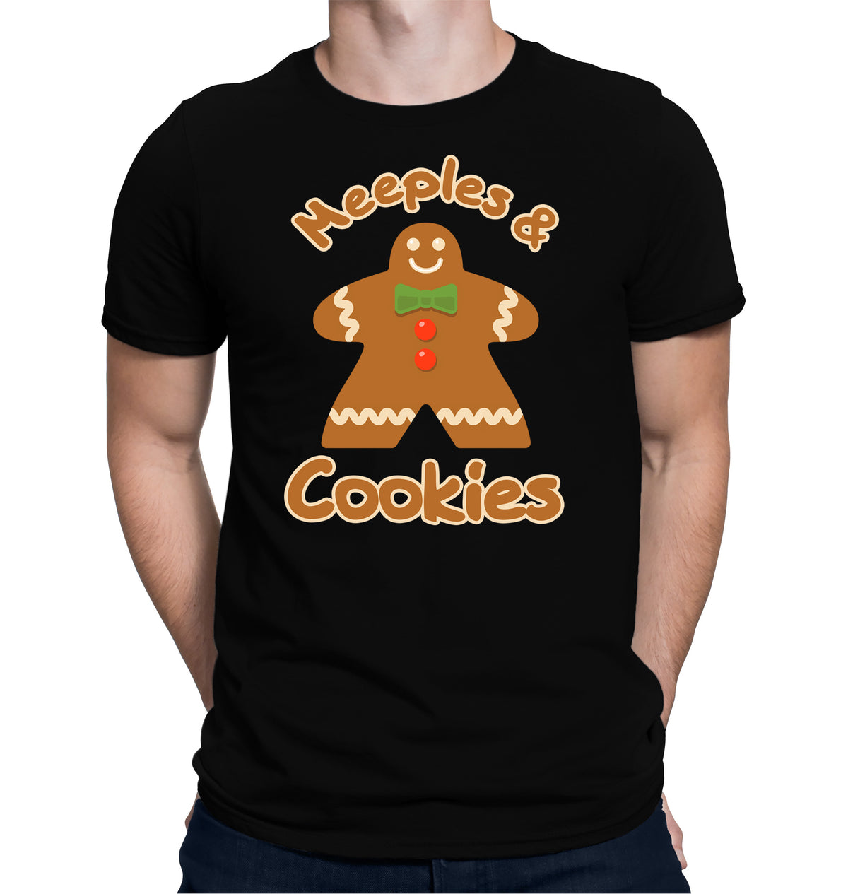 Meeples and Cookies Board Game T-Shirt