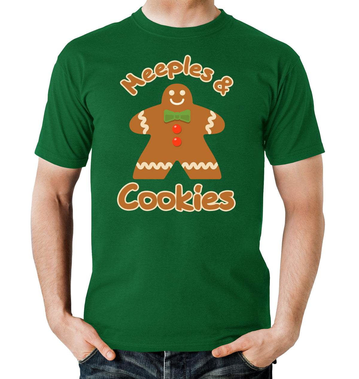 Meeples and Cookies Board Game T-Shirt