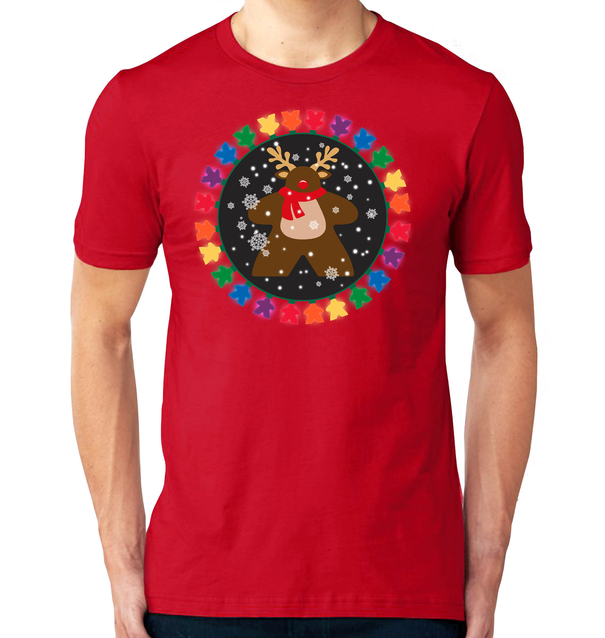 Merry Meeple Boardgame T-Shirt