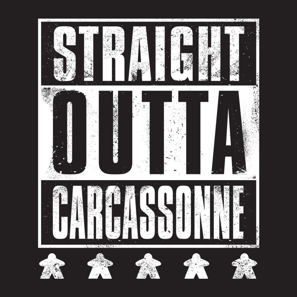 Straight OUTTA Carcassonne - Meeple Shirts
 - 1