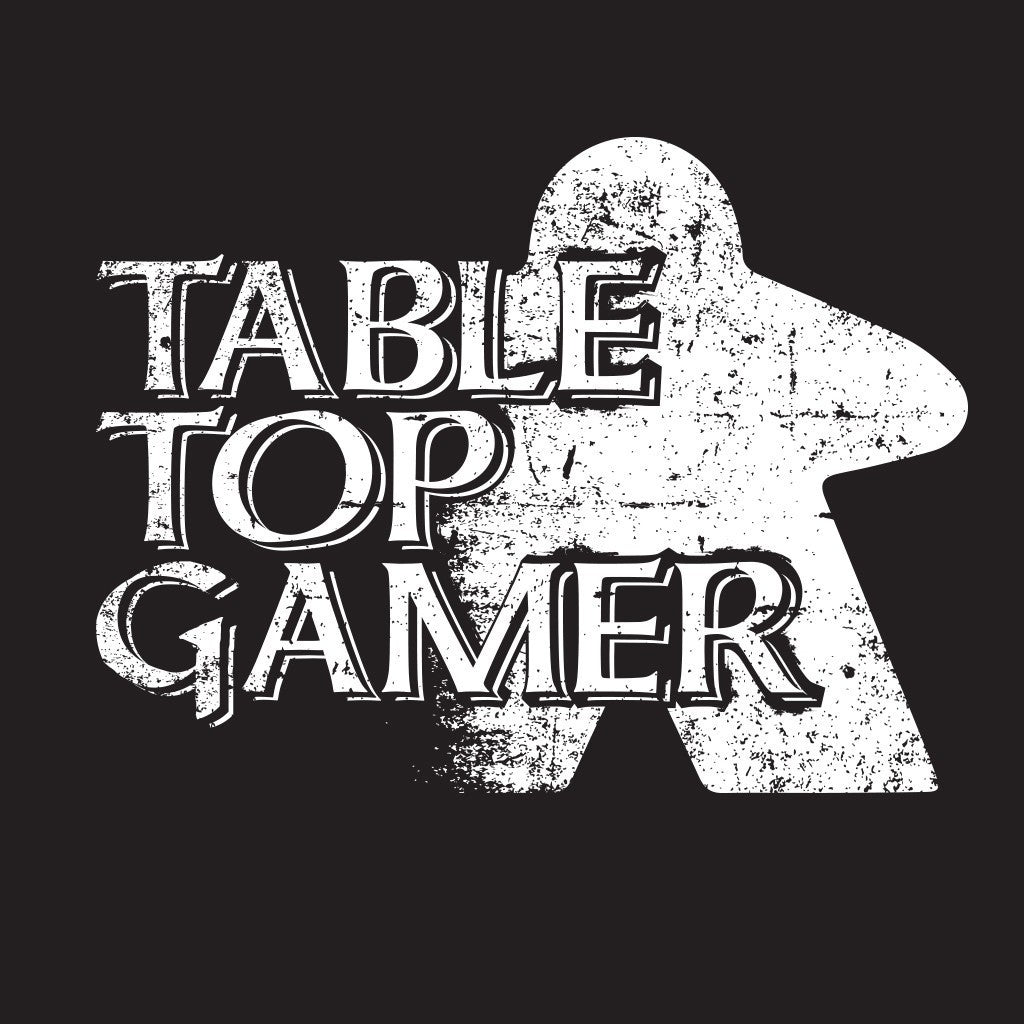 Table Top Gamer Board Game T-Shirt Close Up