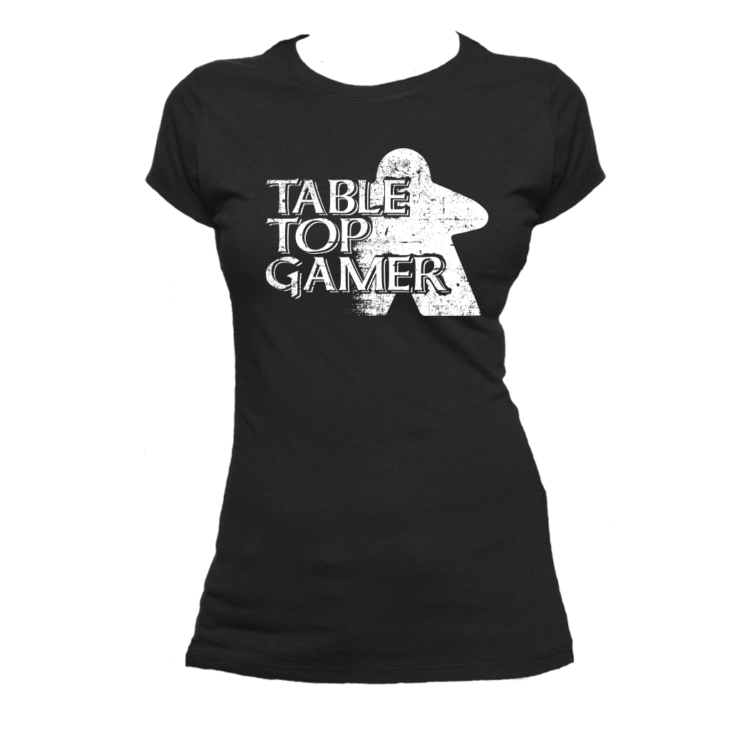 Table Top Gamer Board Game T-Shirt Flat Women&#39;s