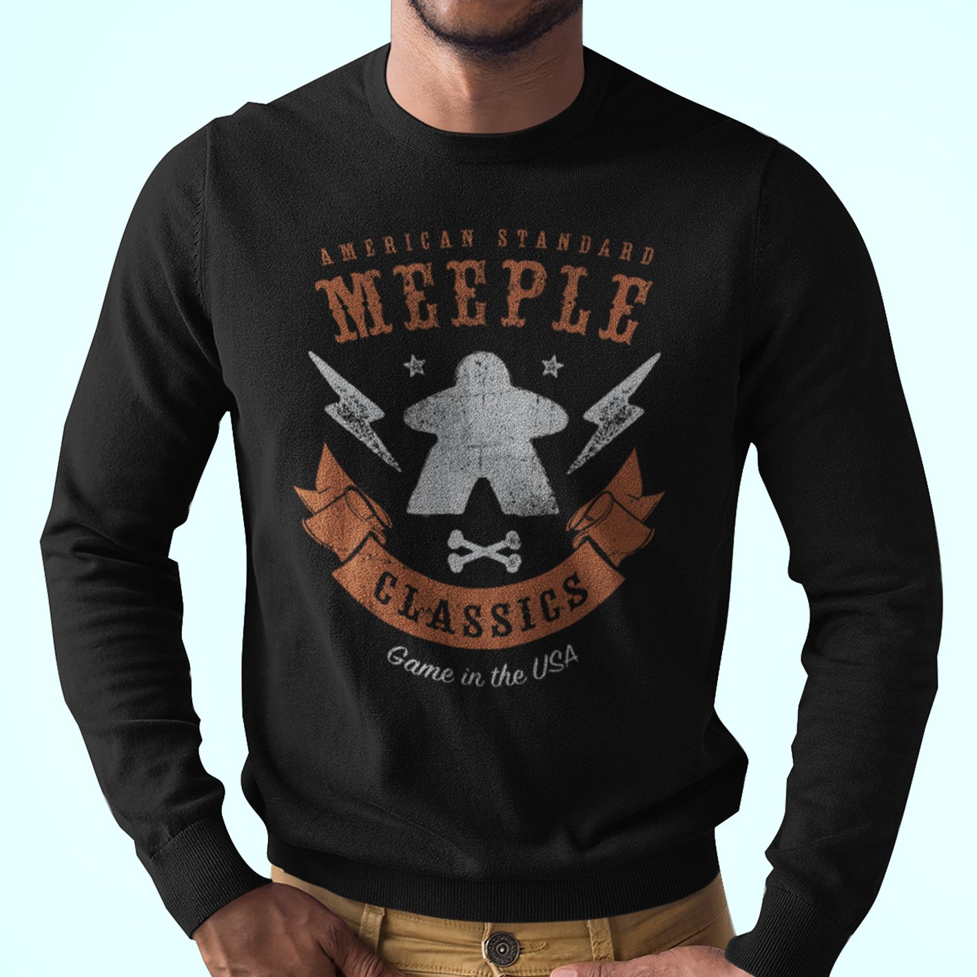American Meeple Classics Longsleeve T-Shirt