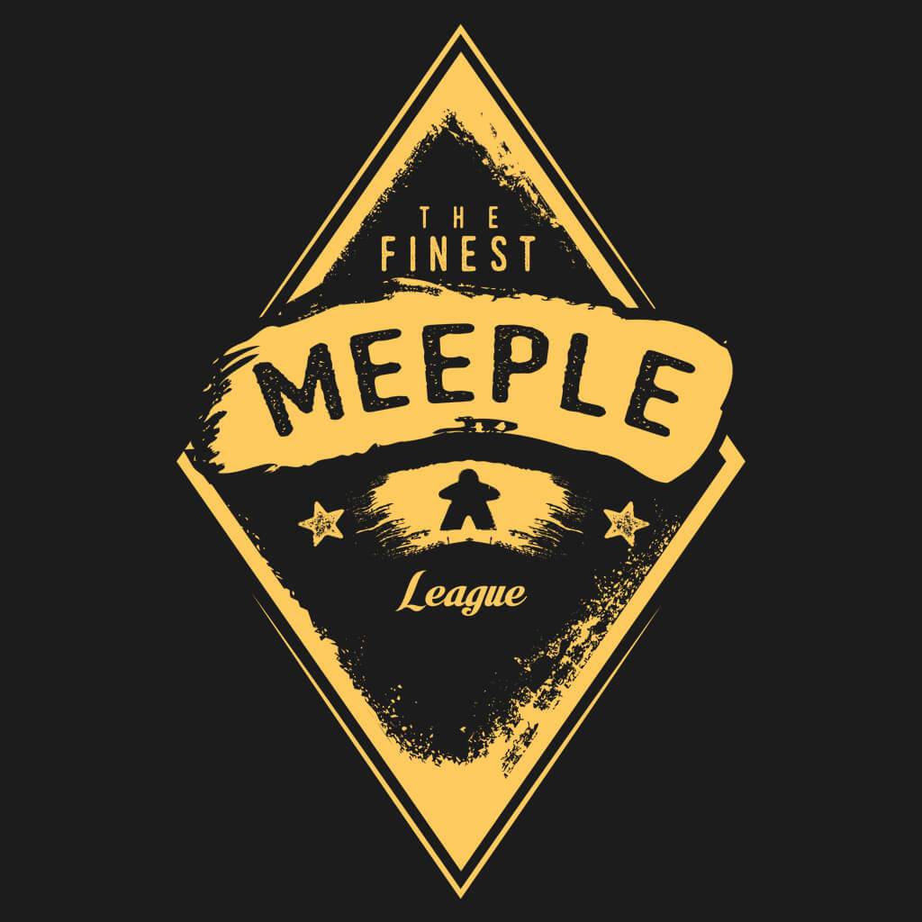 Finest Meeple League - Meeple Board Game T Shirts design