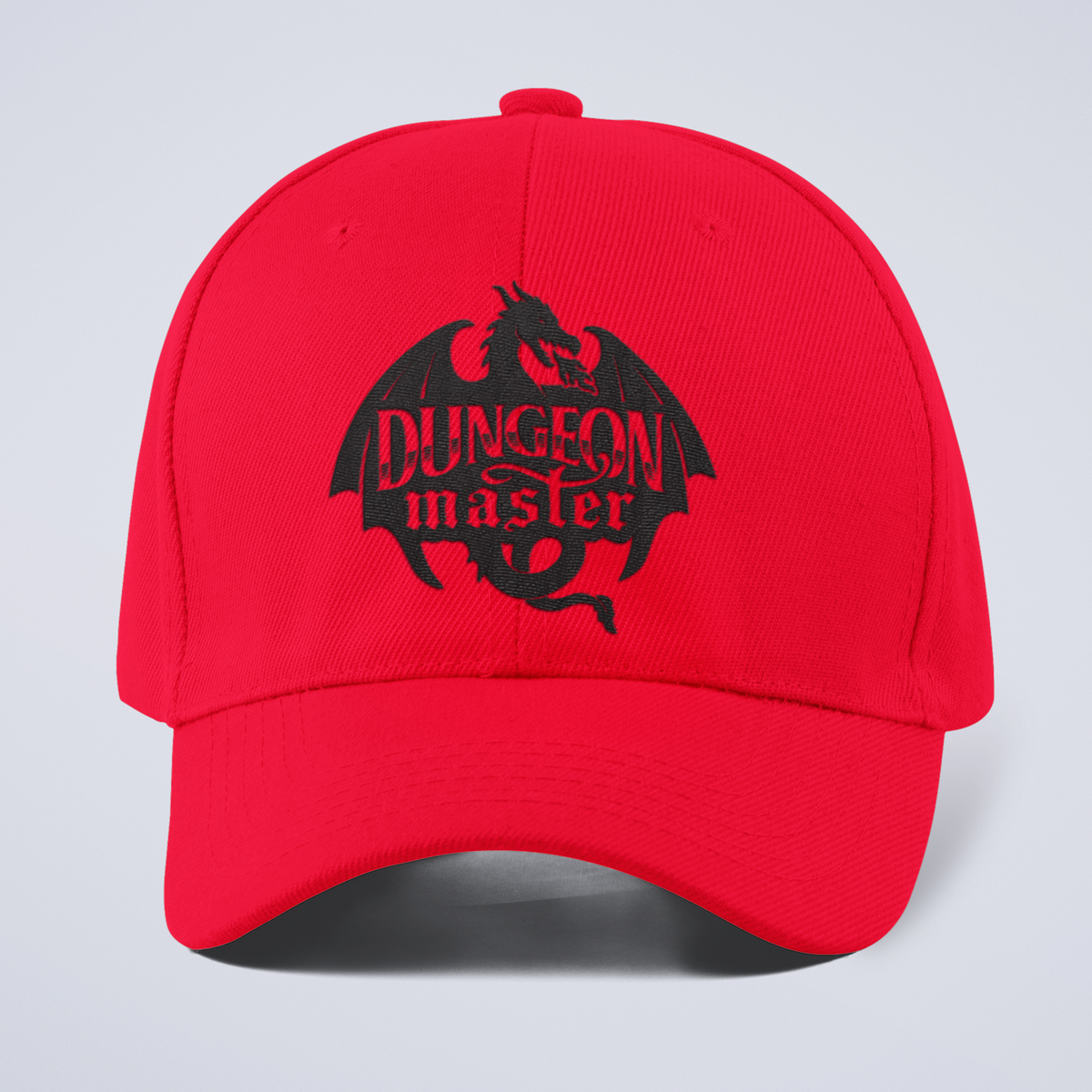 Dungeon Master Dragon Emblem Curved Bill Hat