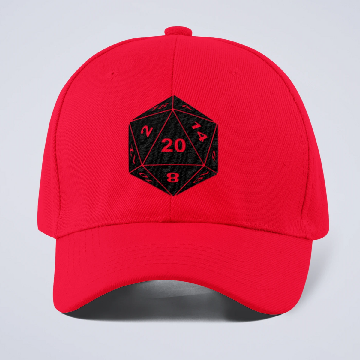 D20 Dragons &amp; Dungeons Curved Bill Hat