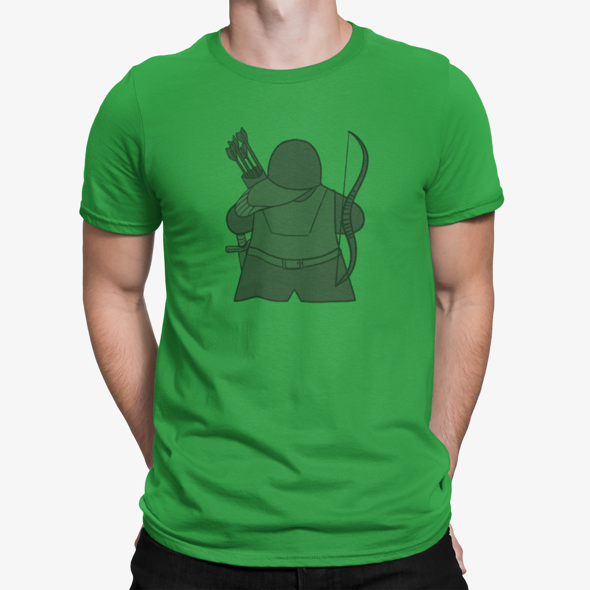 Green Meeple Ranger D&amp;D Green T-Shirt