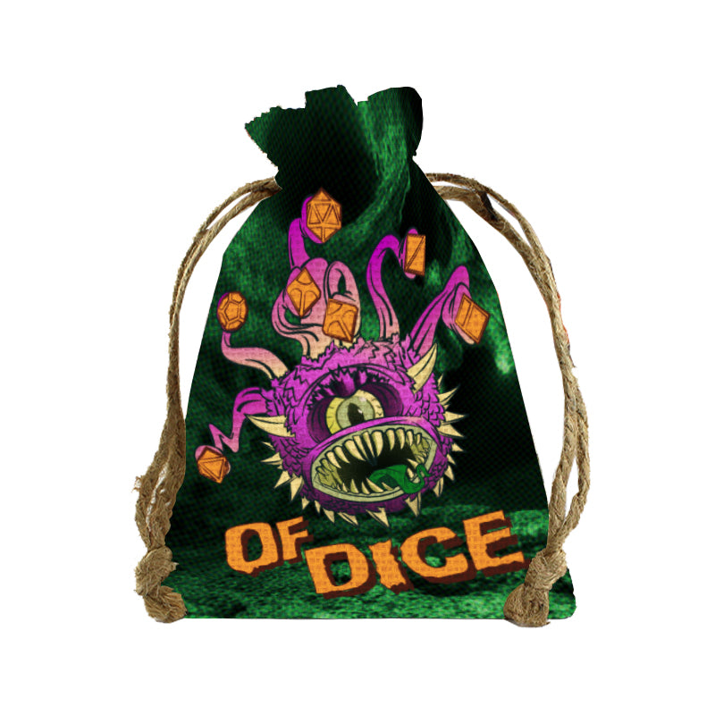 Beholder of Dice Dice Bag