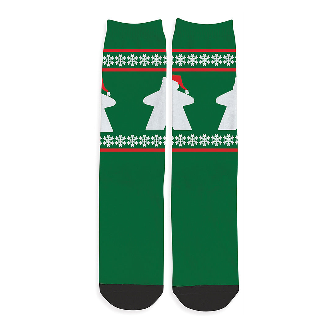 Meeple Christmas Socks