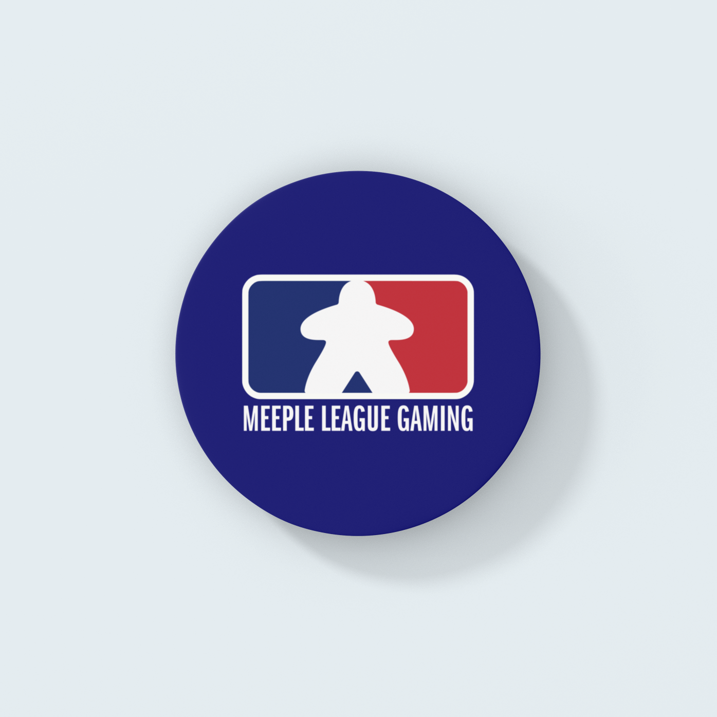 Meeple League Gaming Board Game Coaster