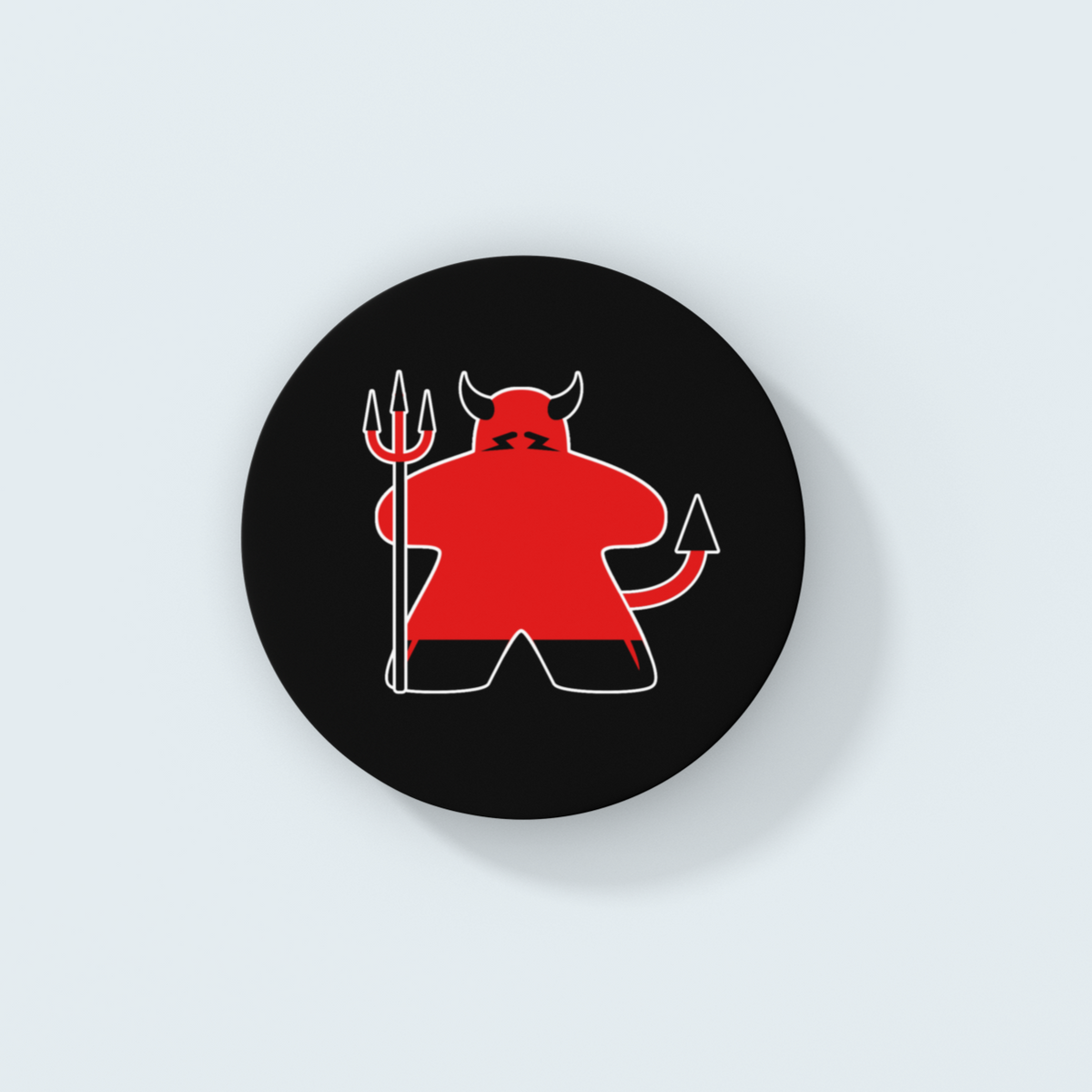 Red Meeple Halloween Devil Coaster