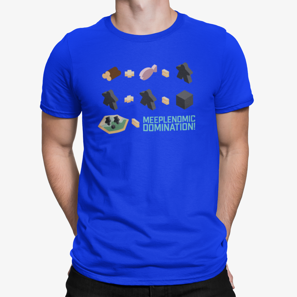 Meeplenomic Domination Meeple T-Shirt