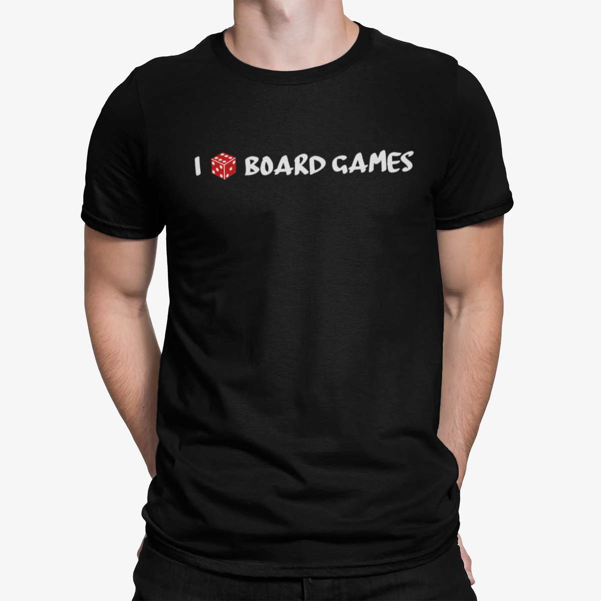 I Love Board Games Dice T-Shirt