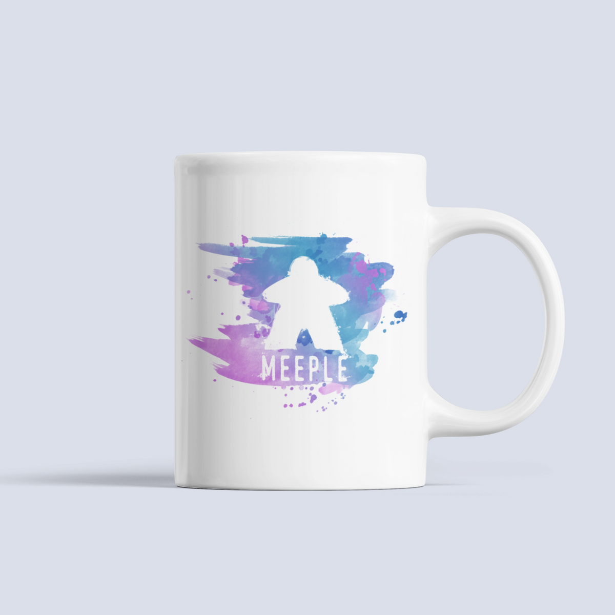Meeple Splash Board Game Ceramic Mug