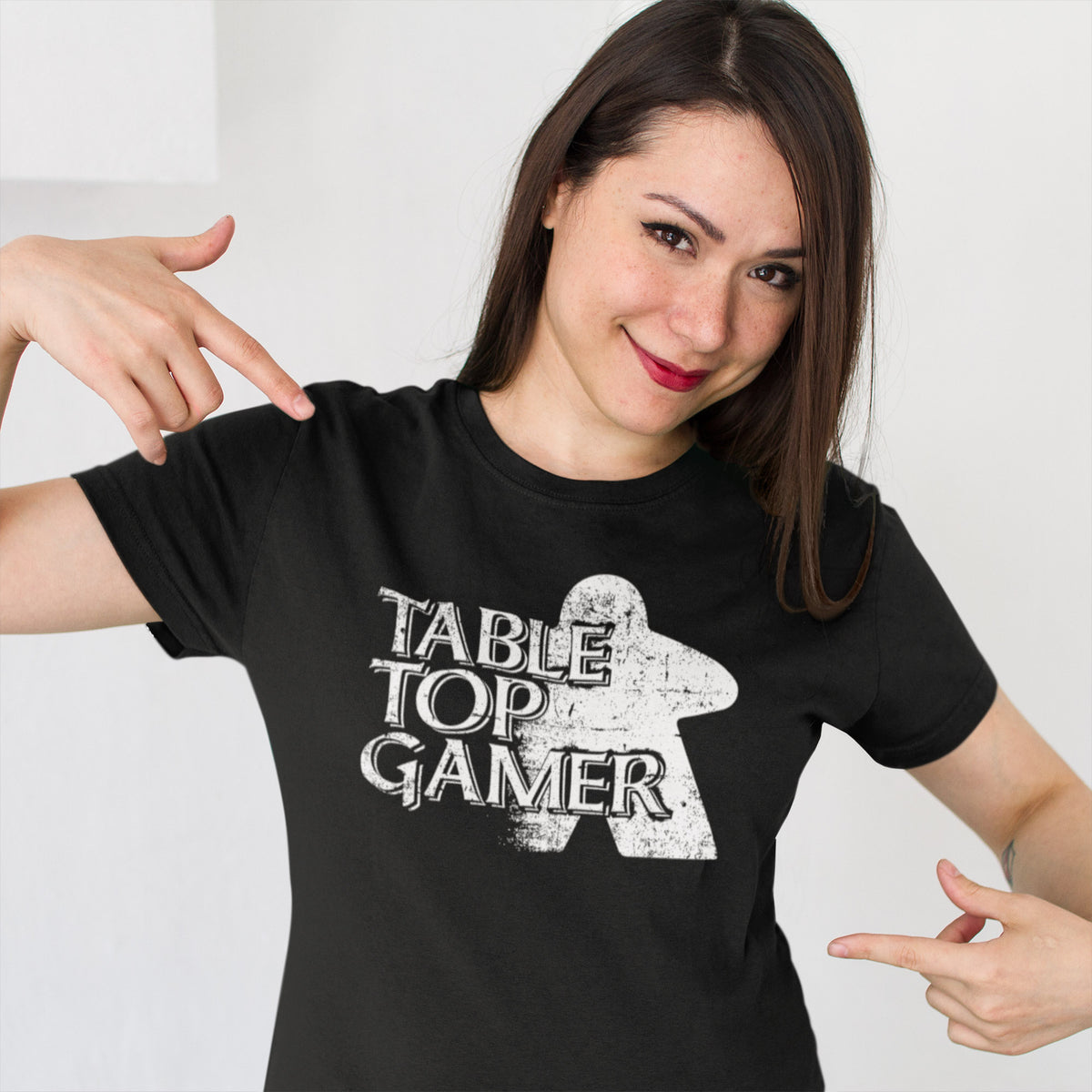 Table Top Gamer Board Game T-Shirt Action Shot Women&#39;s