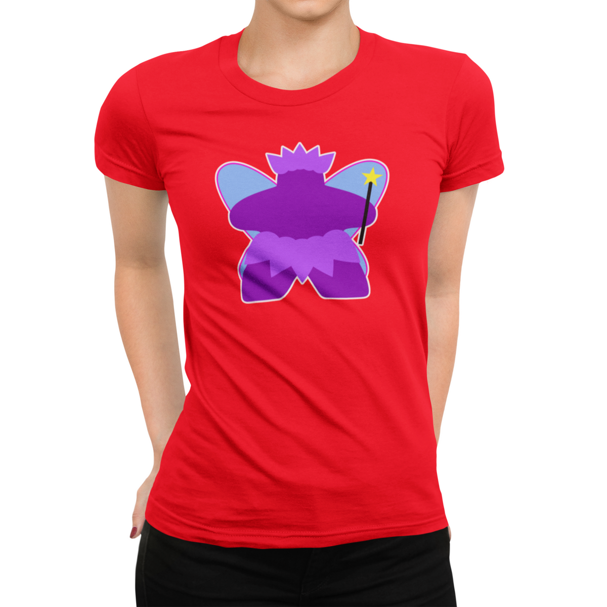 Purple Meeple Christmas Sugar Plum Fairy T-Shirt