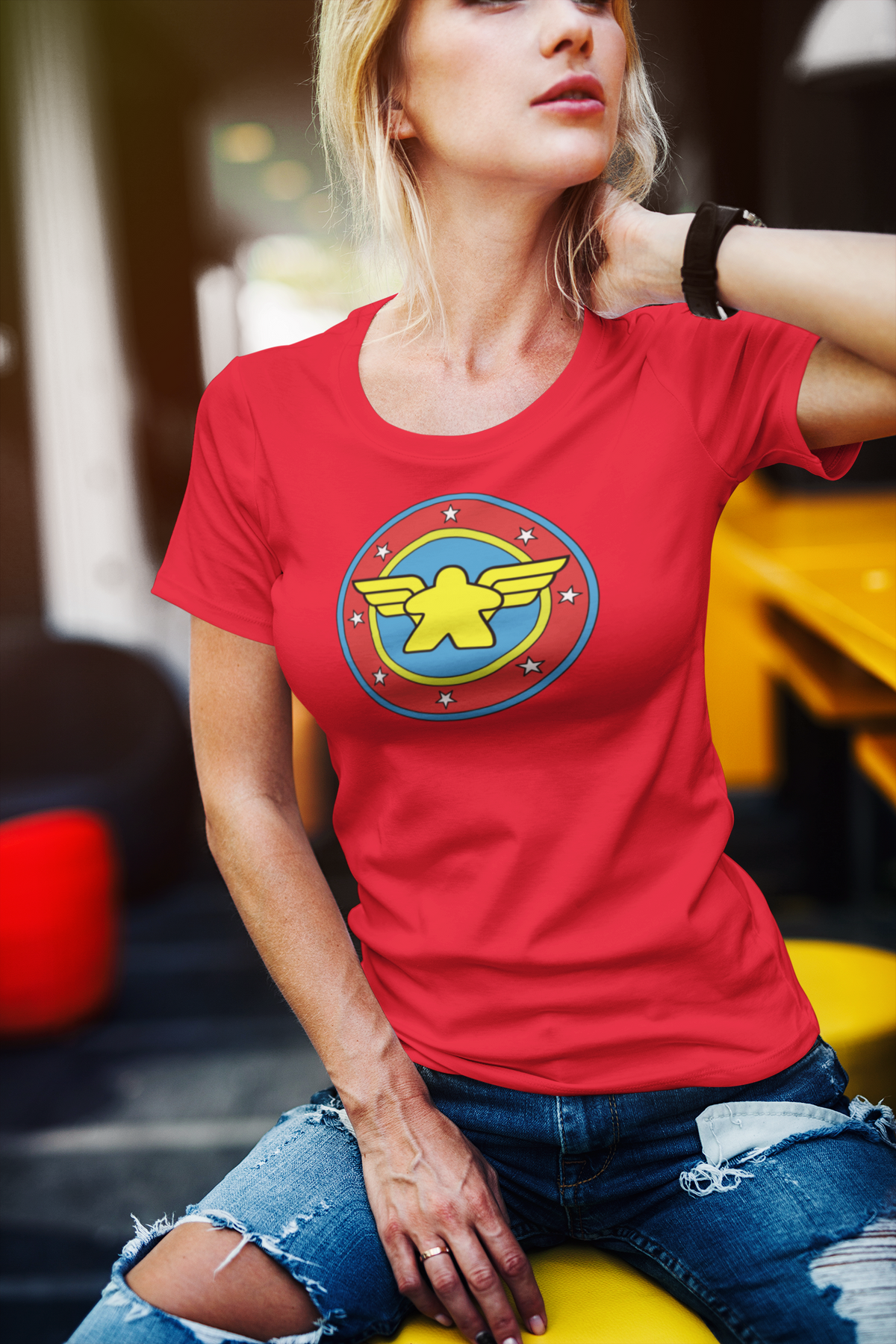 Wonder Meeple Symbol Board Game T-Shirt